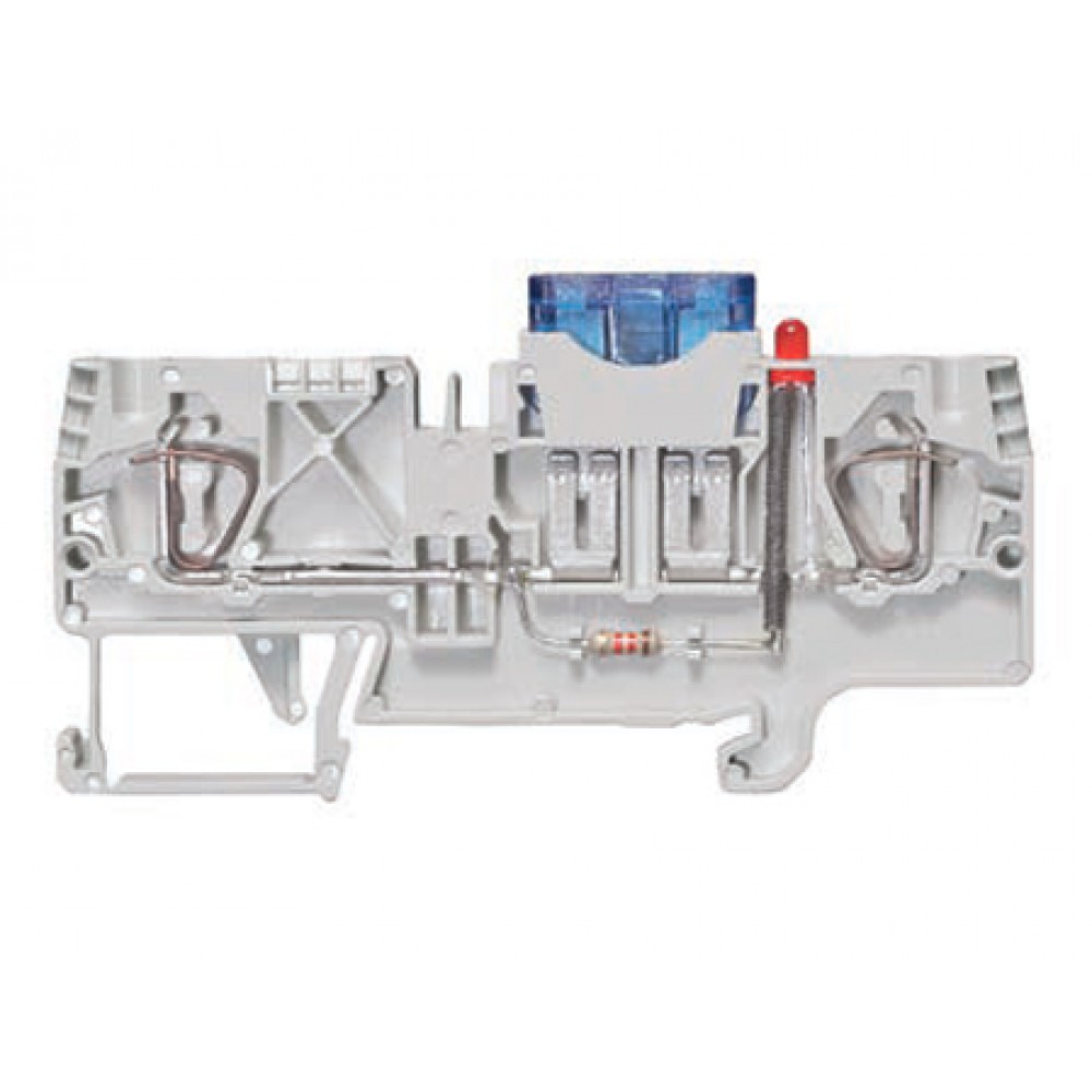 Изображение товара Предохранительная клемма WKFN 4 FSI LED 24 для надежных электрических соединений