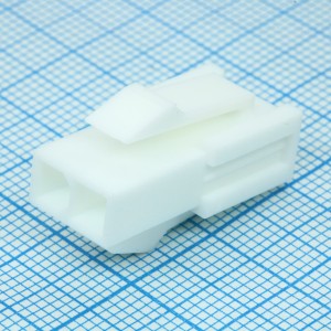 39012026, Корпус разъема Вилка PL 2 контакта шаг 4.2мм монтаж на панель серия Mini-Fit Jrї пакет