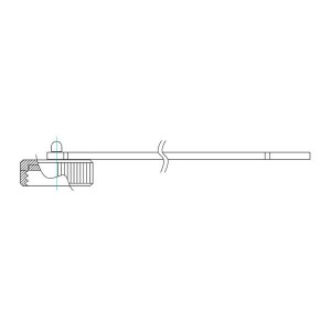 858103P-DC, Цилиндрические метрические разъемы M12 M Dust Cap-Plast