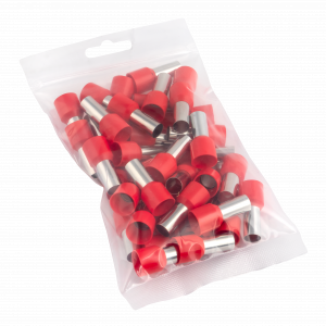 Наконечник штыревой втулочный изолированный НШвИ 35,0-16 (50шт.) PROxima nhvi-35.0-16