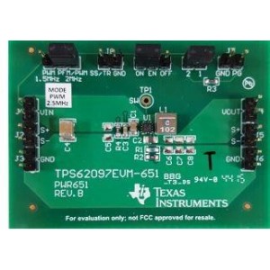 TPS62097EVM-651, Средства разработки интегральных схем (ИС) управления питанием TPS62097EVM-651