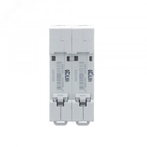 Выключатель автоматический модульный 2п C 20А 6кА ВА-103 DEKraft 12290DEK