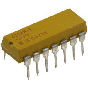 4114R-1-101, Резисторная сборка 7 резисторов 100Ом