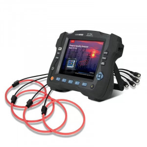 DT-7760 Трехфазный анализатор качества электроэнергии, позволяет измерять и анализировать напряжение, ток, частоту, мощность, электрическую энергию, фликер, переходные процессы, гармонику, межгармонику, форму и вектор осциллографа, кратковременную посадку и скачки напряжения, трехфазный дисбаланс и т. д.