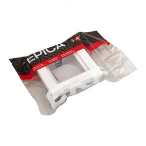 1 - местная рамка, IP44, белая, пластик Эпика EKF UP1-FPW-01-44