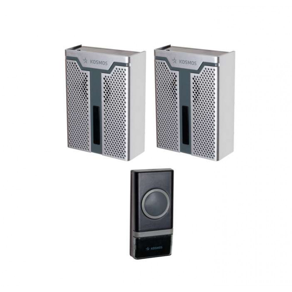 Изображение товара Беспроводной звонок Космос KOC_AG520C1 с 23 мелодиями и дальностью 150м