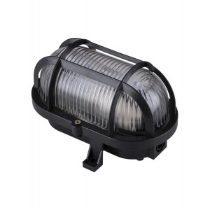 Светильник НБП 02-60-004.03У ("Евро" корпус и защитная сетка, черный) SQ0312-0002