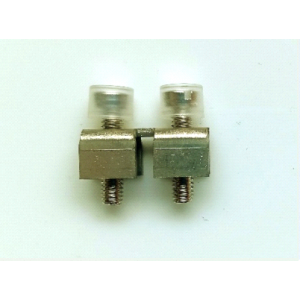 Соединительная перемычка 316302, Соединительная перемычка, 2 полюса, неизолированная, винтовая, для клемм: UK16