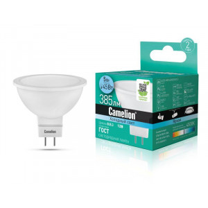 Лампа светодиодная LED5-MR16/845/GU5.3 5Вт 4500К бел. GU5.3 385лм 12В 12026