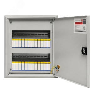 Щит ЩРН-24 (з) пласт. замок mb21-24n