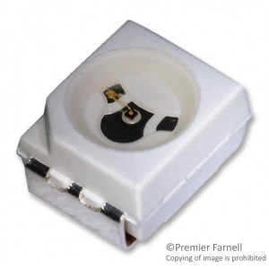 HSMZ-A100-R00J1, Светодиод стандартный SMD красный встроенная линза 639нм 200мКд