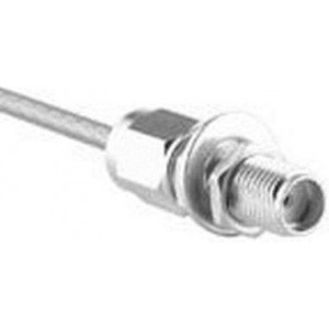 142-0103-406, РЧ соединители / Коаксиальные соединители SMA Jck Asmbly Strgt Cbl Bulkhead RG316