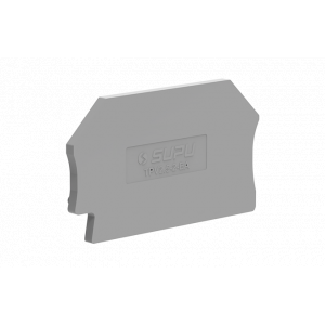 Боковая крышка TPV2.5-2-GY-EA, Крышка боковая, для клемм TPV2.5-2…, цвет: серый