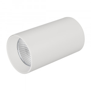 Корпус SP-POLO-SURFACE-R85 (WH, 1-3, 350mA) 024251(1), Корпус накладной с драйвером для светильника POLO (1 часть из 3). Материал корпуса белый алюминий. Размер O85x155мм, встроенный драйвер PRI:220-240VAC, SEC:DC 350mA 30-43V, 15Вт.