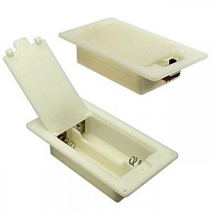 AA*2 SWITCH 84*44*18MM, Батарейный отсек AA*2 switch 84*44*18 мм, закрытый