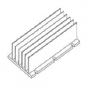 559-50AB, Радиаторы Heat Sink for DC/DC Converters, Full Brick, 61x116.8x12.7mm, Vertical, 27 Fins