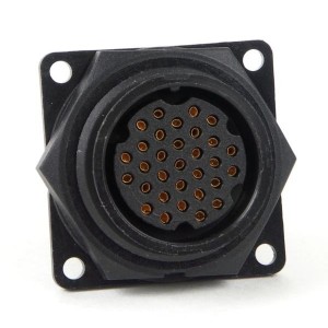 24281-31SG-3ES, Стандартный цилиндрический соединитель MEGA-CON PANEL #20 CRIMP
