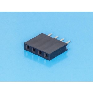 PBS-4, Разъем 1х 4 гнездо на плату