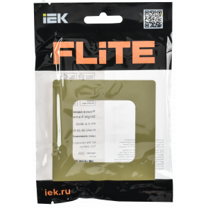 FLITE CLASSIC Рамка 1-местная РУ-1-К-ФлО оливковый IEK FI-M12-32-20-K26
