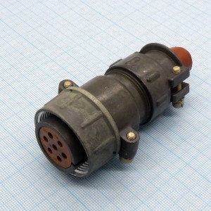 2РТТ28КПН7Г11В, Цилиндрический низкочастотный соединитель пылебрызгозащищенный