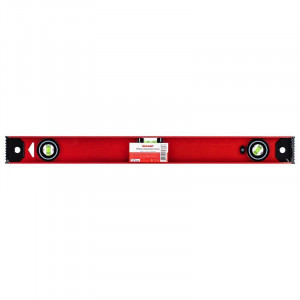 УРОВЕНЬ АЛЮМИНИЕВЫЙ РЕЛЬС, 600ММ, 3 глазка, 1 поворотный, погрешность 0.5-1мм/м., -40...+90°С