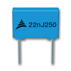 B32520C0474K000, Конденсатор металлоплёночный полиэтилентерефталатный 0.47мкФ 63В ±10% (10х3х8мм) шаг выводов 7.5мм 125°С автомобильного применения россыпь