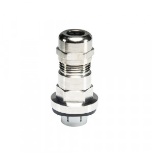 Кабельный ввод PT20 MS 9 6,0-12,0, Кабельный ввод, 20 мм, диапазон зажимаемых проводников: 6 - 12 мм, SW мм, IP68, материал: латунь, покрытие: никель