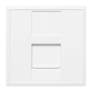 Розетка RJ45 кат. 6, 2 модуля EKF