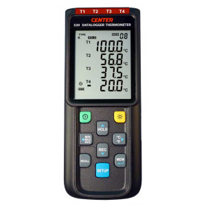 CENTER 520, измеритель температуры