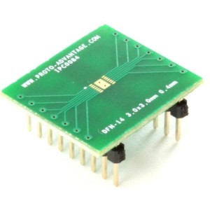 IPC0084, Панели и адаптеры DFN-14 to DIP-18 SMT Adapter