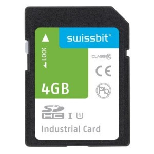 SFSD4096L3BM1TO-I-GE-2D1-STD, Карты памяти Industrial SD Card, S-45, 4 GB, MLC Flash, -40 C to +85 C