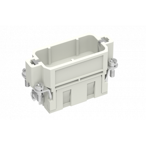 Вилочная контактная вставка SA-010-MC, Вилочная контактная вставка, обжимная фиксация, 10 полюсов + PE, типоразмер 10A, 250V, 16A, (обжимные контакты поставляются отдельно)
