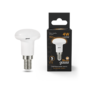 Лампа LED Reflector R39 E14 4W 2700K 1/10/50 106001104