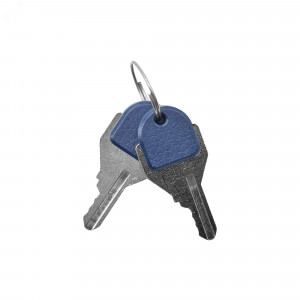 Головка переключателя с ключом на 3 положения с возвратом стандартная ручка, черный, алюминий M22S-KM3A