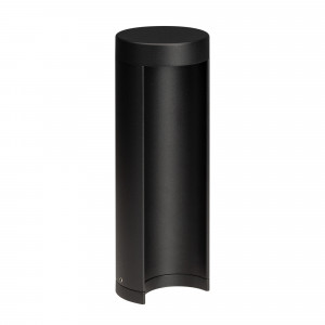 Светильник LGD-Path-Round90-H250B-7W Warm White 020347, 250мм уличный светодиодный светильник для подсветки дорожек. Цвет ТЕПЛЫЙ БЕЛЫЙ 3000К, светодиоды 7Вт Bridgelux (200лм). Влагозащищенный корпус IP54 - черный алюминий, экран закалённое стекло. Питание 230В, мощность 7Вт. Размеры Ф90х250 мм.