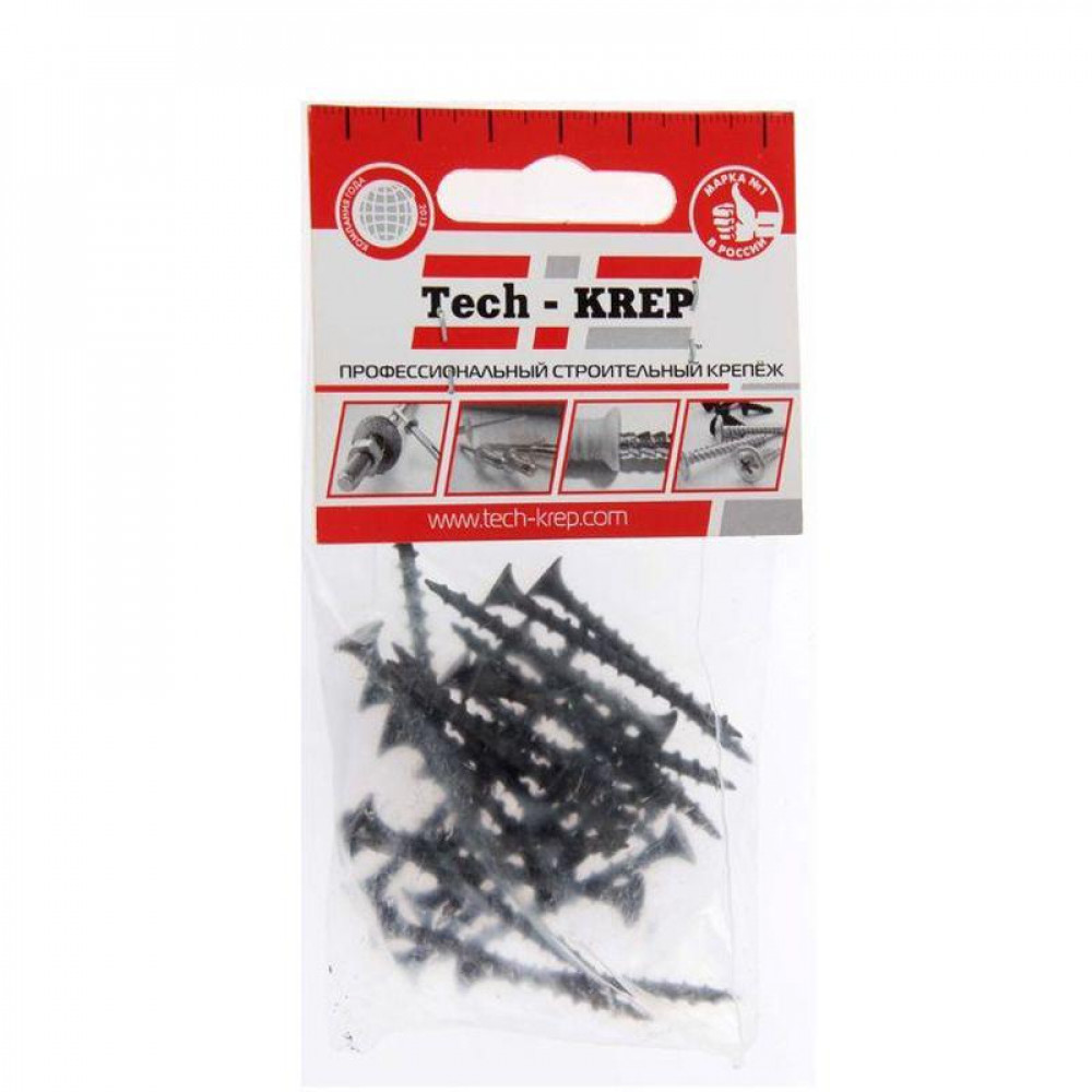 Изображение товара Саморез гипсокартон-дерево 3.8х45 (пакет) (уп.20шт) Zitar 102373