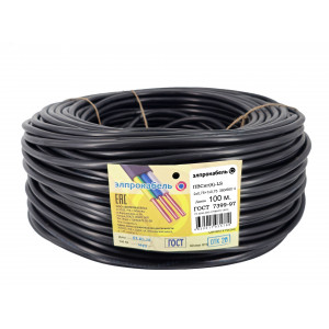 Провод ПВСнг(А)-LS  3*0.75 Ч 100м ТРТС 77872001183