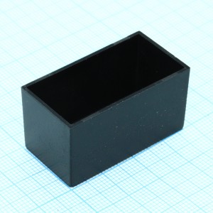 G382020B, Корпус негерметичный; материал: ABS (UL94-HB); размеры: 38x20x20 мм; цвет: черный