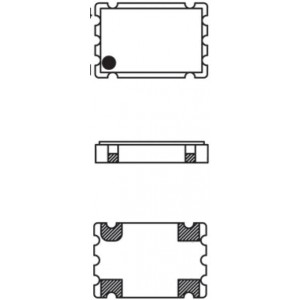 F3345-640, Стандартные тактовые генераторы SMD 5.0V 64MHz