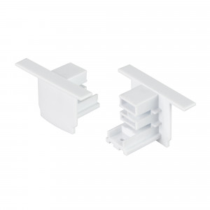 Заглушка LGD-4TR-CAP-F-WH (C) 033404, Заглушка для встраиваемых треков 4TR, цвет белый. Без входа для питания. При использовании с треками и аксессуарами другой серии возможно отличие по цвету.