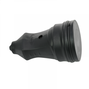 Розетка кабельная 2К+З MultiSet 16А/250В IP44 каучуковая черн. SE MST4002BK