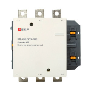 Контактор КТЭ 265А кат. 230В AC 1НО ctr-b-265