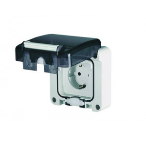 Розетка панельная. Защита IP66 с вставленной вилкой DIS1374407