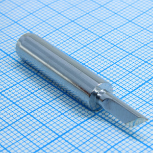 T900-SK, Жало для паяльной станции ST80/AT937/AT989/AT989D/ST8802/AT8502D скошенный под 45° резец 3.3мм толщиной 2мм