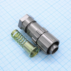 FQ14-7TJ-8, Кабельная вилка, 7 контактов, провод 8мм