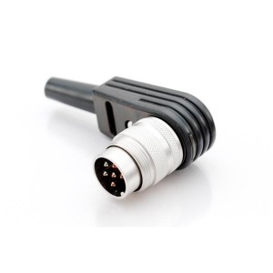 T 3400 005, DIN Connectors 6 Pin Male;R/A Cable Mount