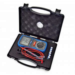 DT-5500 Цифровой тестер изоляции, Измеритель сопротивления изоляции до 2ГОм ±1-3.5%, измерение напряжения и сопротивления