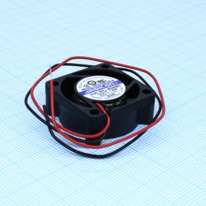 KF0210B1HR-R, Вентилятор 12В Dc, 25х25х10мм подшипник качения