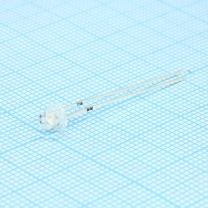 FYL-3014VRC1Z, Светодиод 3мм/розовый/430нм- 560нм/250мкд/прозрачный/60°