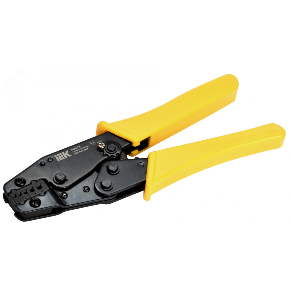 Изображение товара Клещи для обжима КО-05Е 0.5-6мм от IEK - надежный инструмент